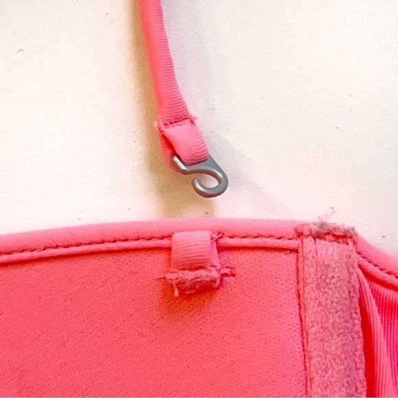 Victoria's Secret Knockout Bikini Set 34B Small Bright Coral - Picture 7 of 7